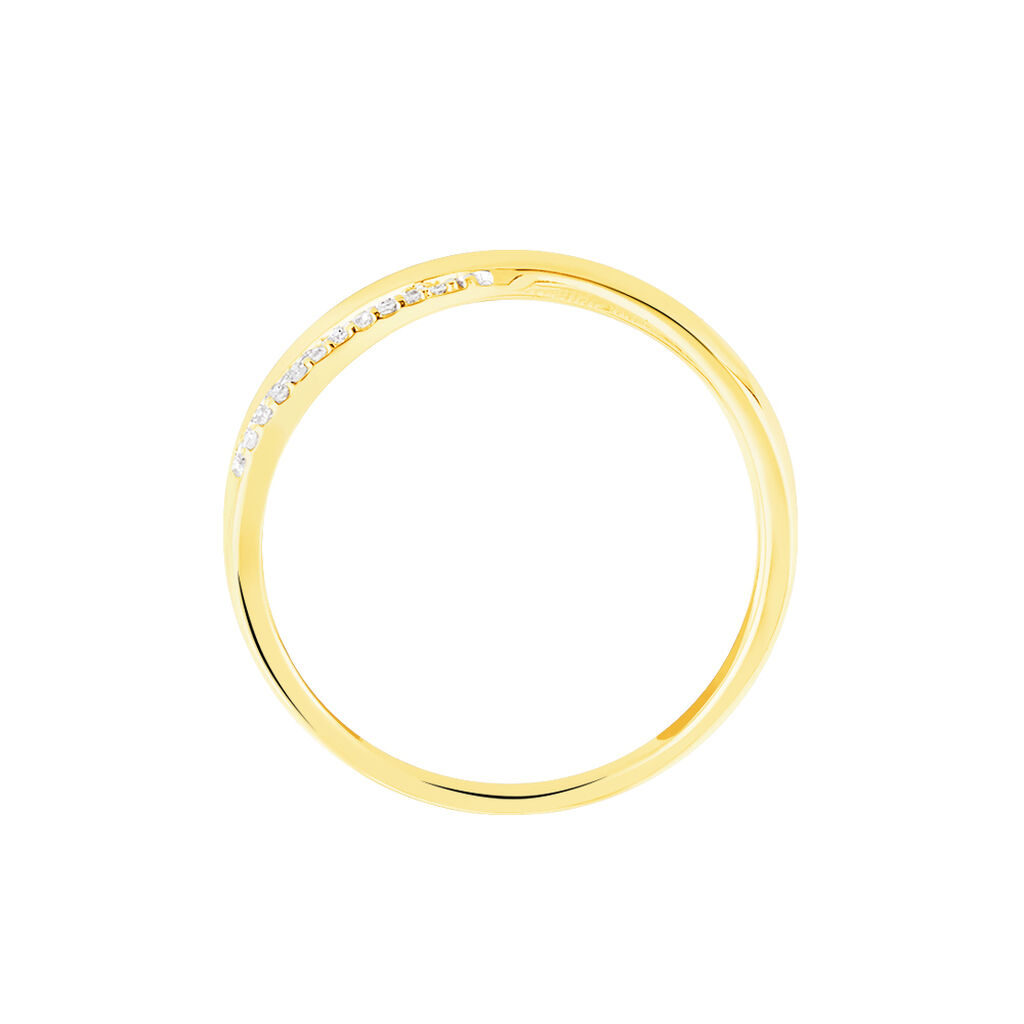 Bague Sakura Or Bicolore Diamant