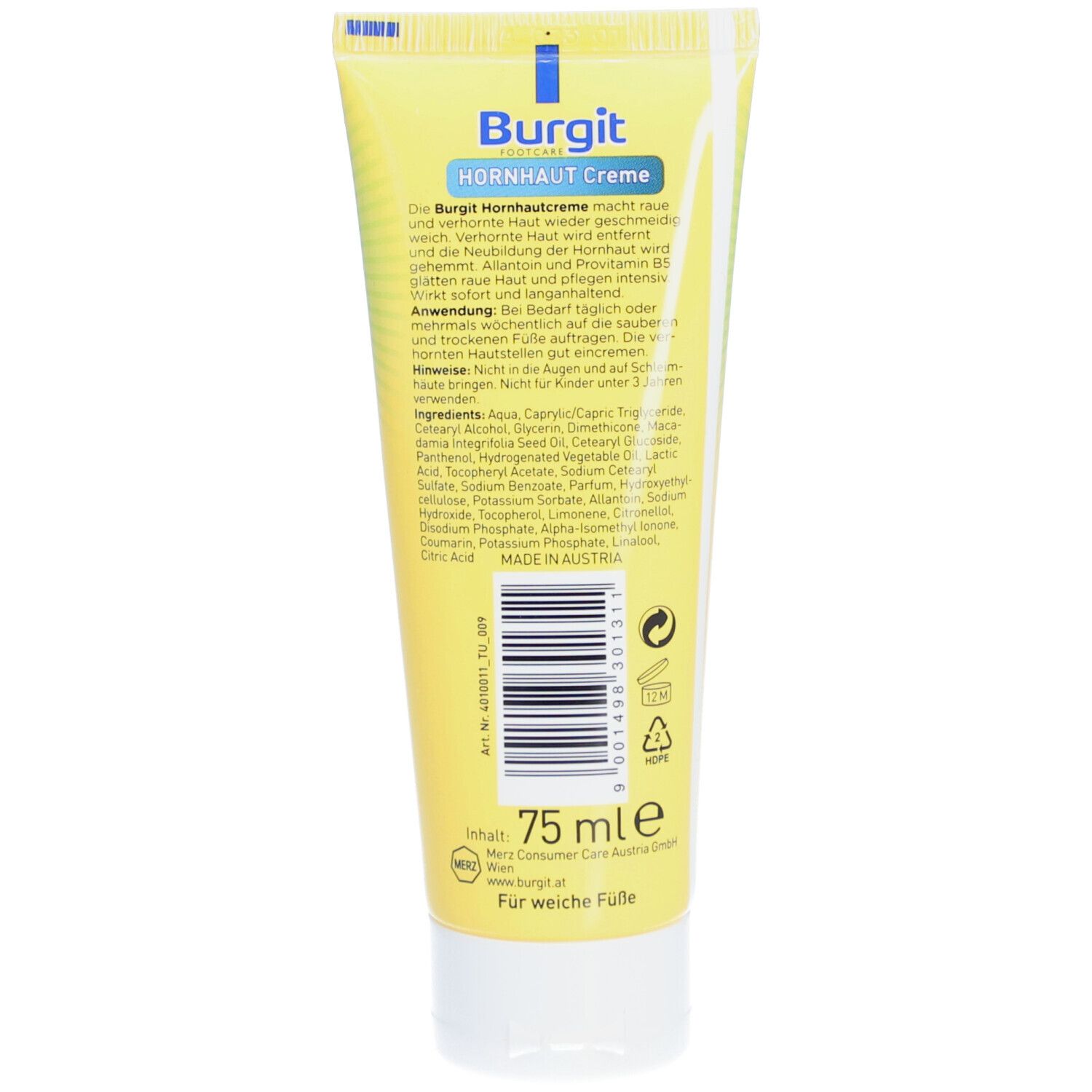Burgit Hornhaut Creme