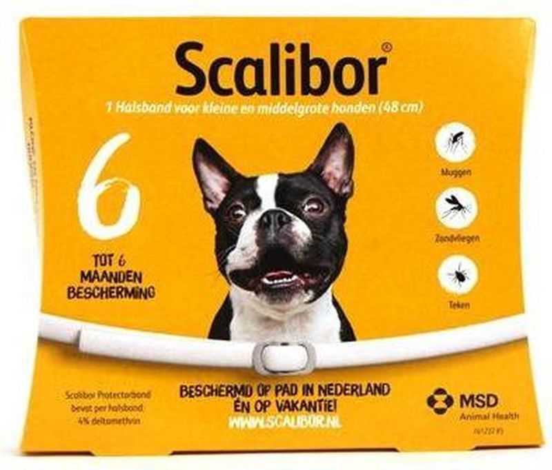 Intervet Tekenband Scalibor grote rassen - Large (65 cm)