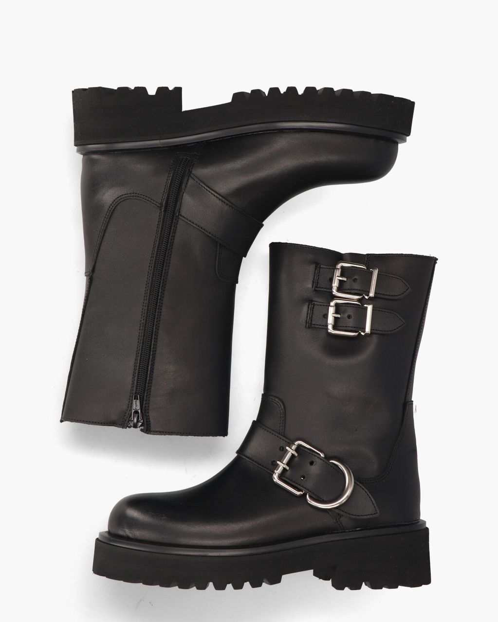 Alpe Biker 2796 Zwart Dames Enkelboots