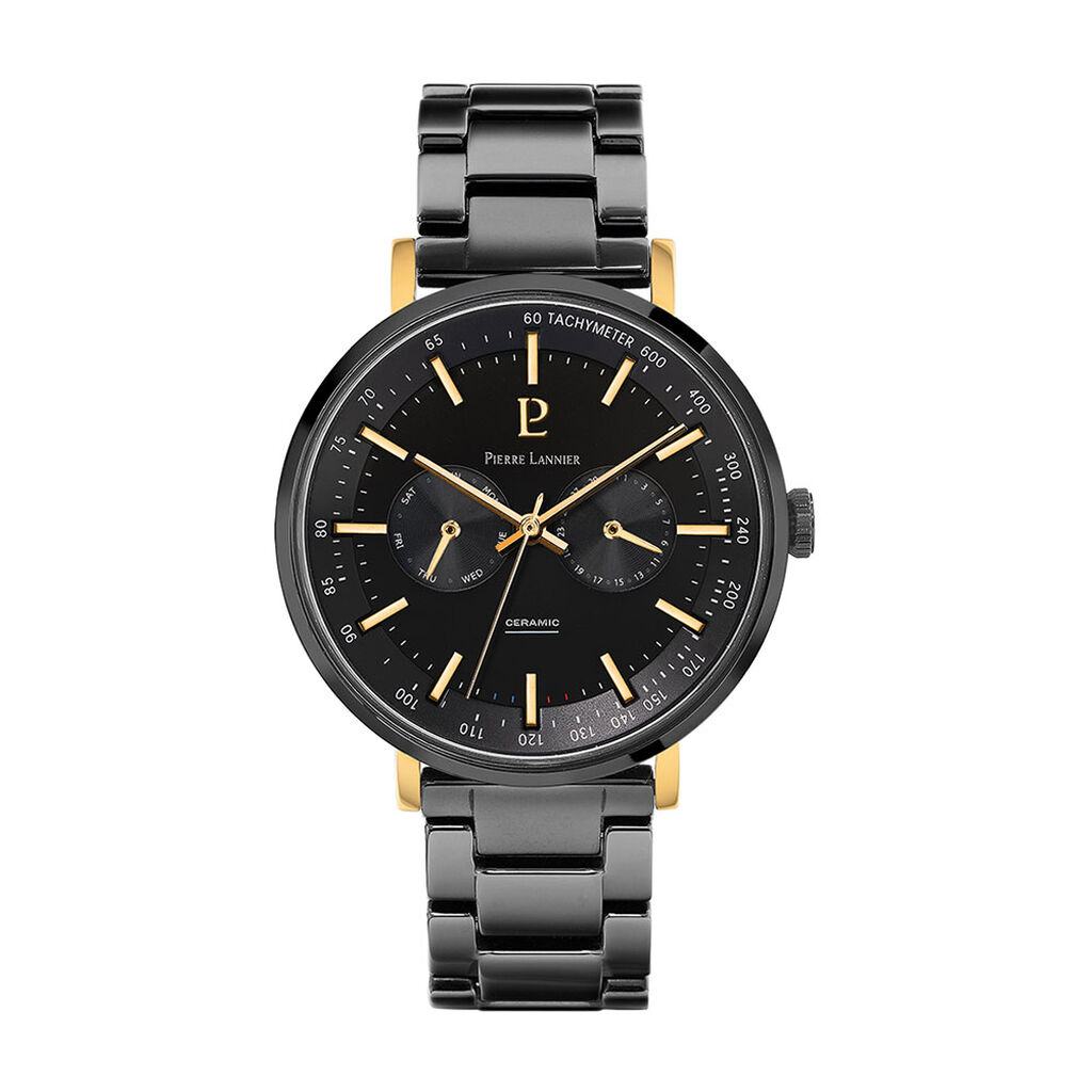 Montre Pierre Lannier Ceramic Noir