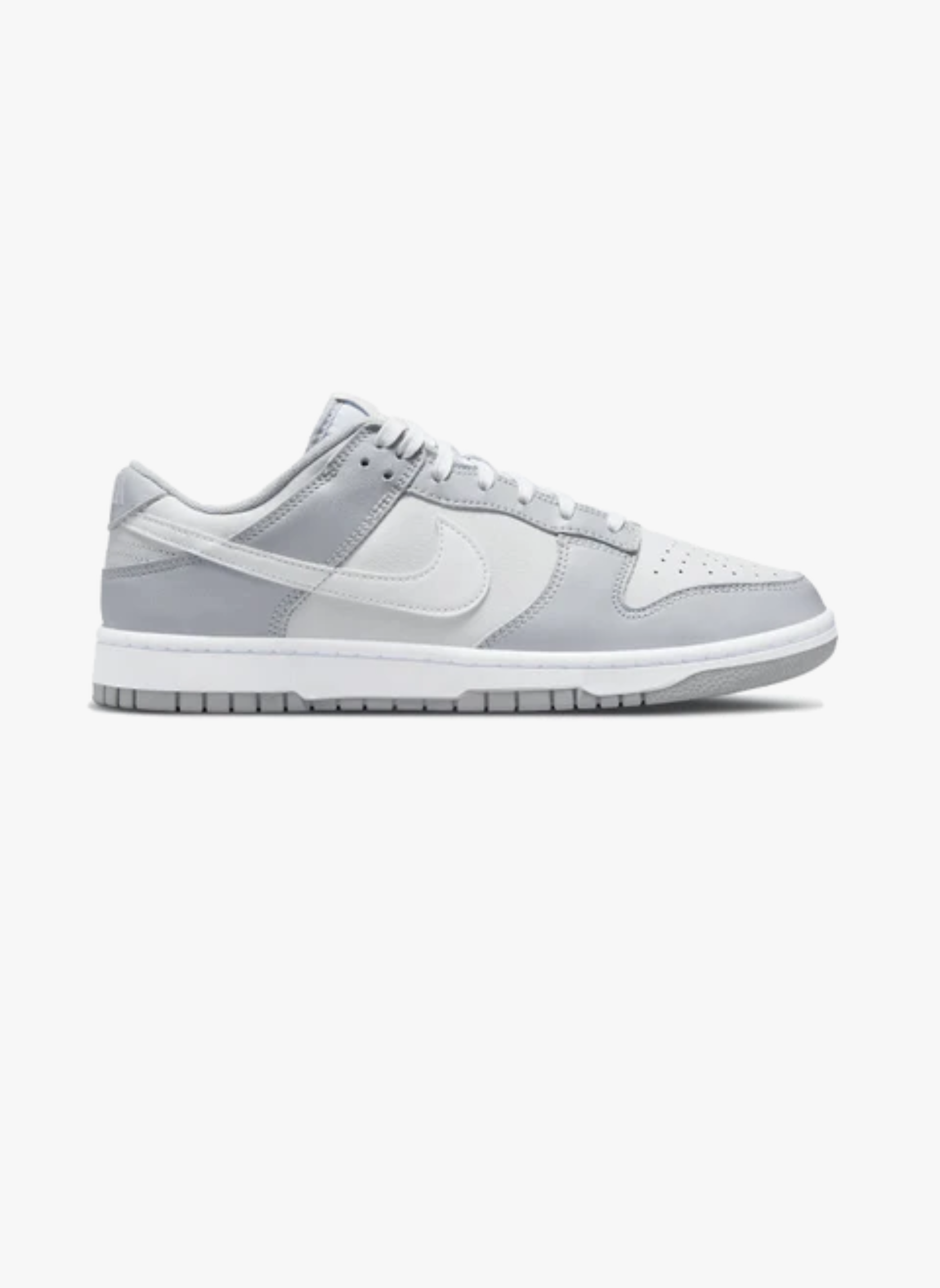 DUNK - Basket basses en cuir | Gris