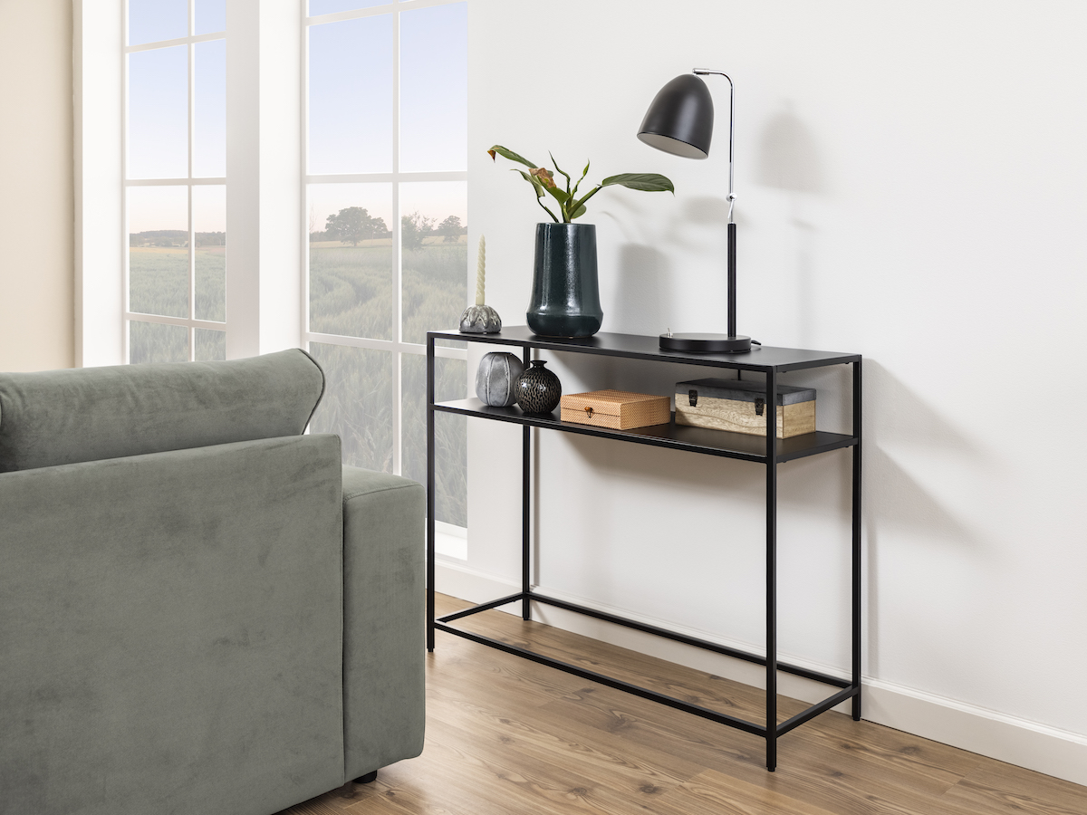 Sidetable Roy metaal Zwart