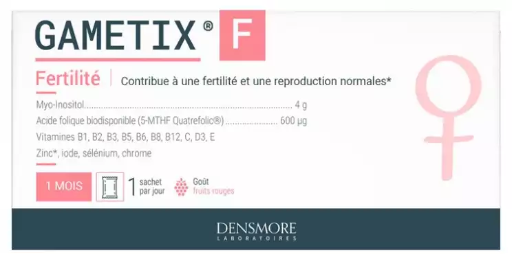 Gametix F Fertilité - 30 Sachets