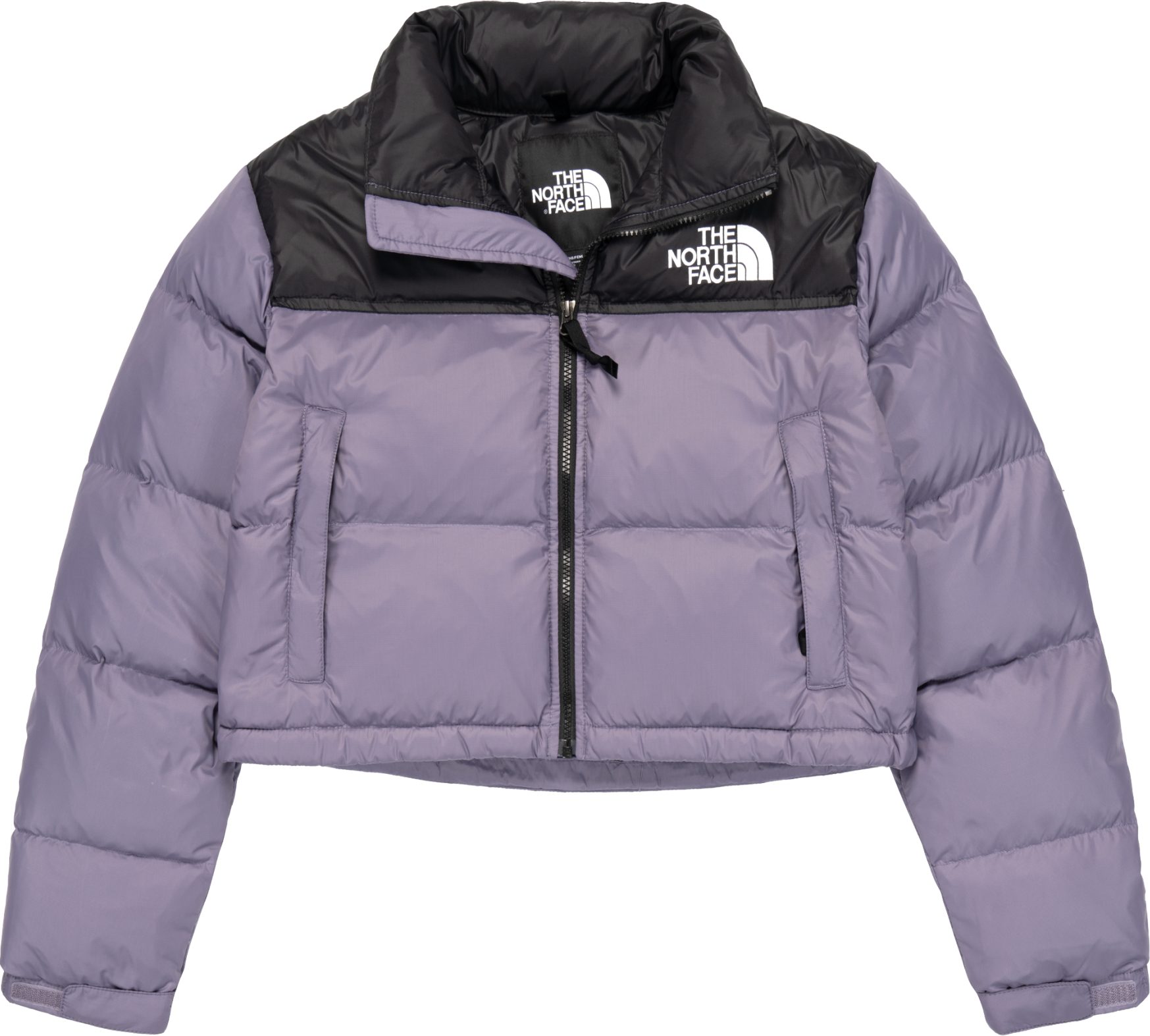 The North Face Nuptse Cropped Jacke Damen Lila