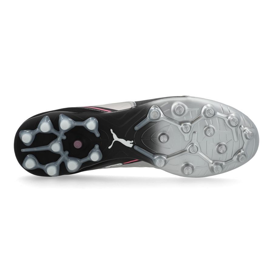 PUMA King Ultimate MG Audacity - Argenté/Noir/Sun Struck/Blanc