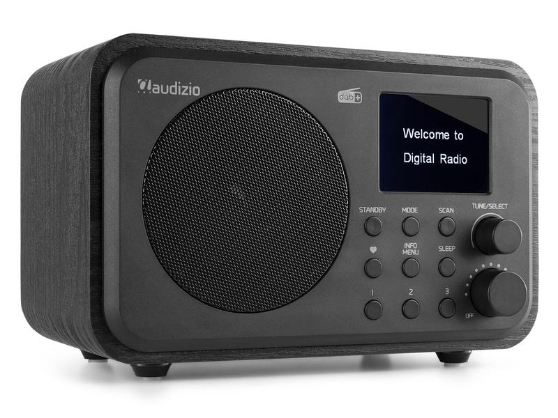 Audizio DAB  Radio Milan Schwarz DAB  Radio mit Bluetooth