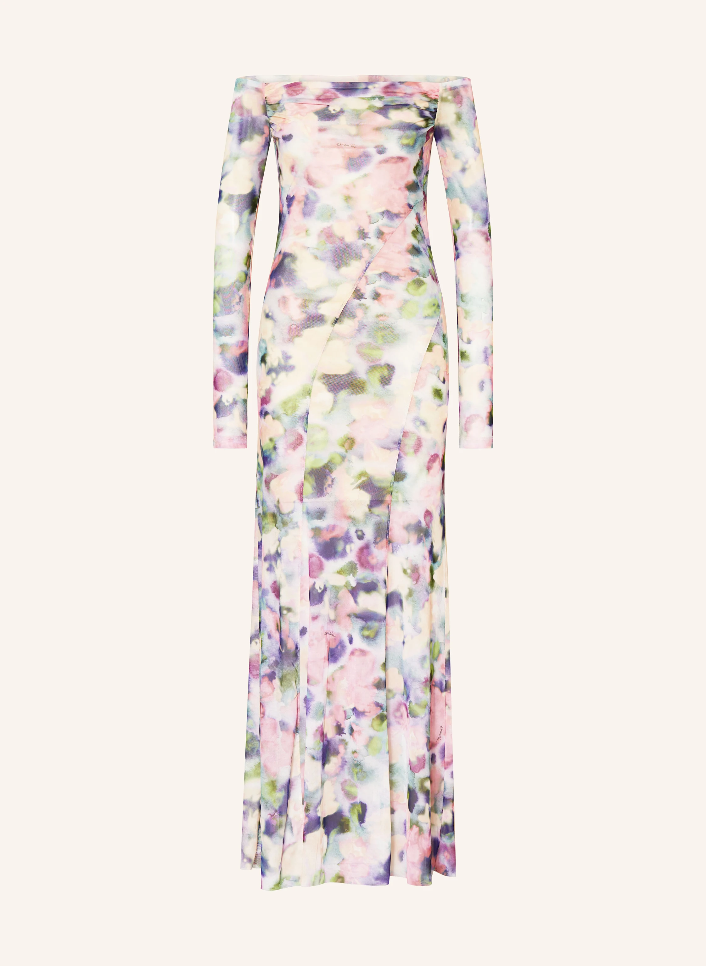 PATRIZIA PEPE Off-Shoulder-Kleid aus Mesh