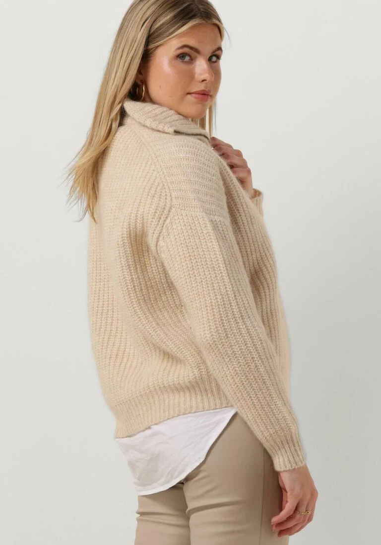 KNIT-TED gebroken wit knit-ted trui madelon
