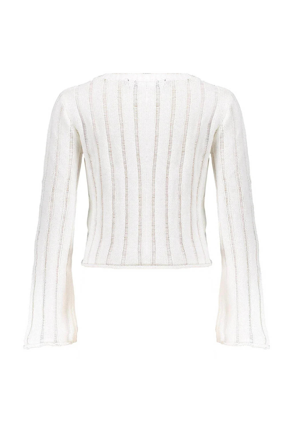 Frankie&Liberty gestreepte longsleeve wit
