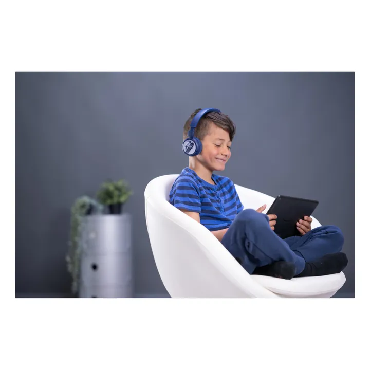 Buddyphones Casque audio enfant Pop Fun | Bleu nuit