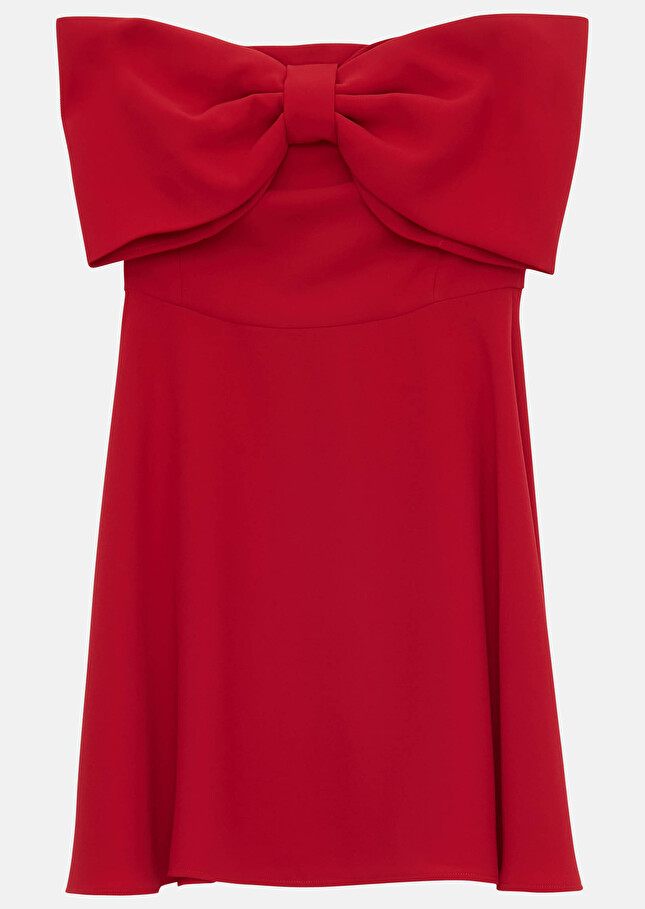 Robe Ramatuellerouge en crêpe