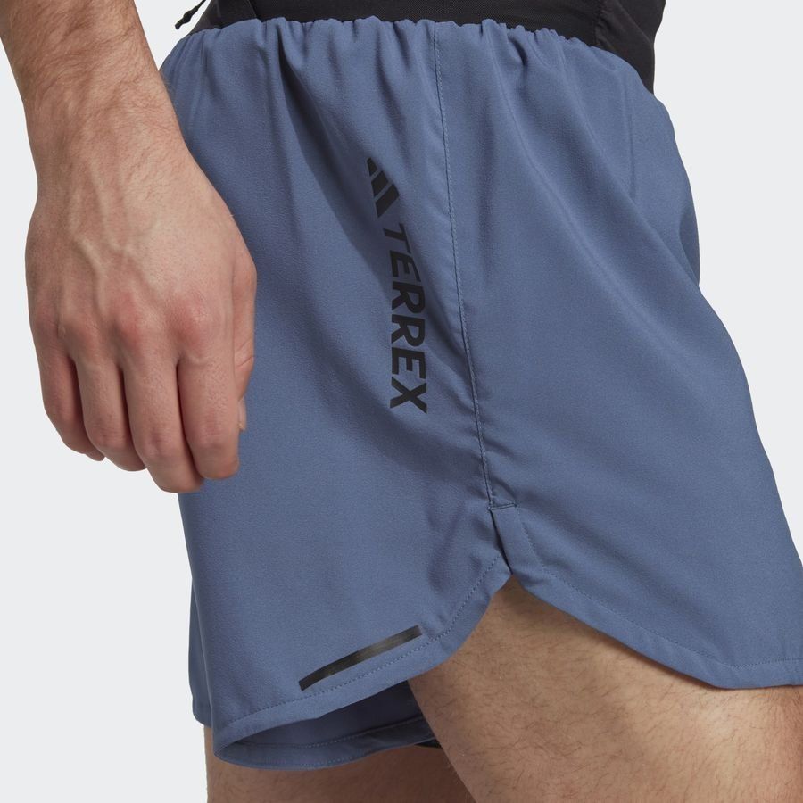 adidas Short Running Terrex Agravic Trail - Bleu