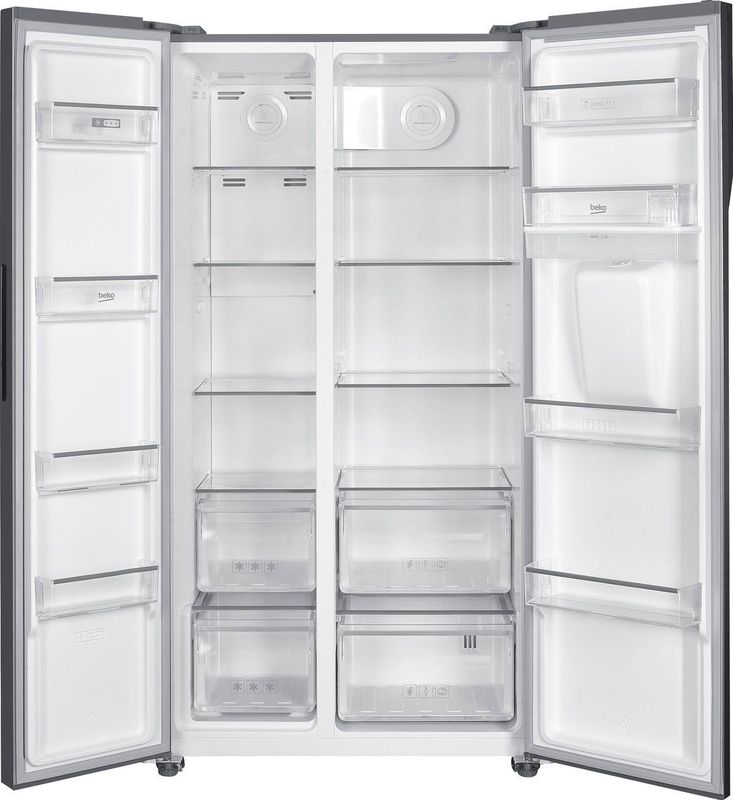 Beko - GNO5322WDXPN - Side-by-side Koel-vriescombinatie - Wit - ProSmart™-invertercompressor