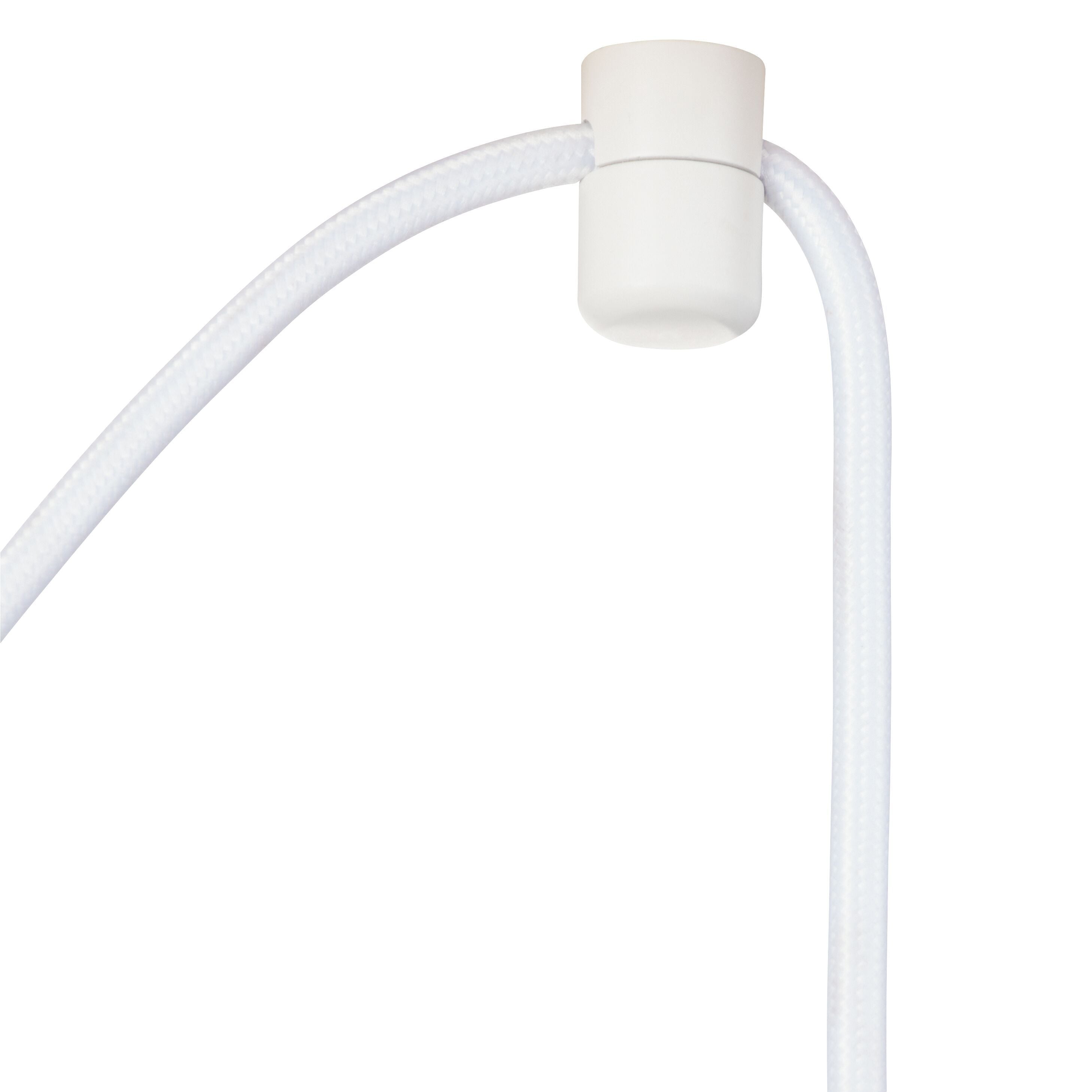 DIODEM Hängeleuchte - Weiss / B: 22.0 cm x T: 22.0 cm x H: 150.0 cm