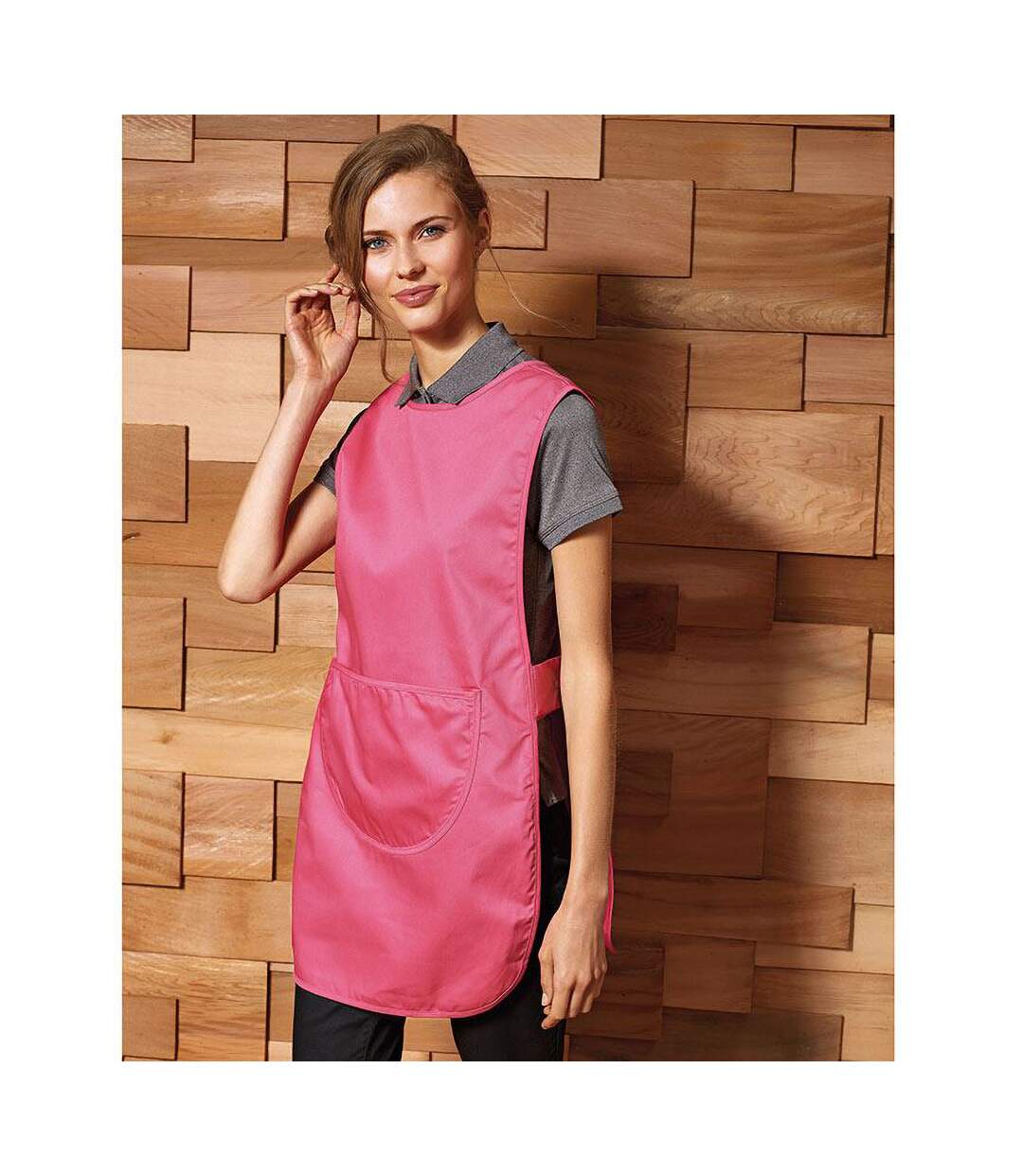 Premier - Tablier avec poche - Femme (Fuchsia) (XL) - UTRW1078