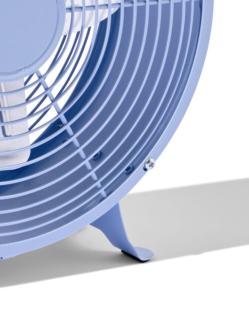 ventilateur de table rétro Ø25.8cm bleu