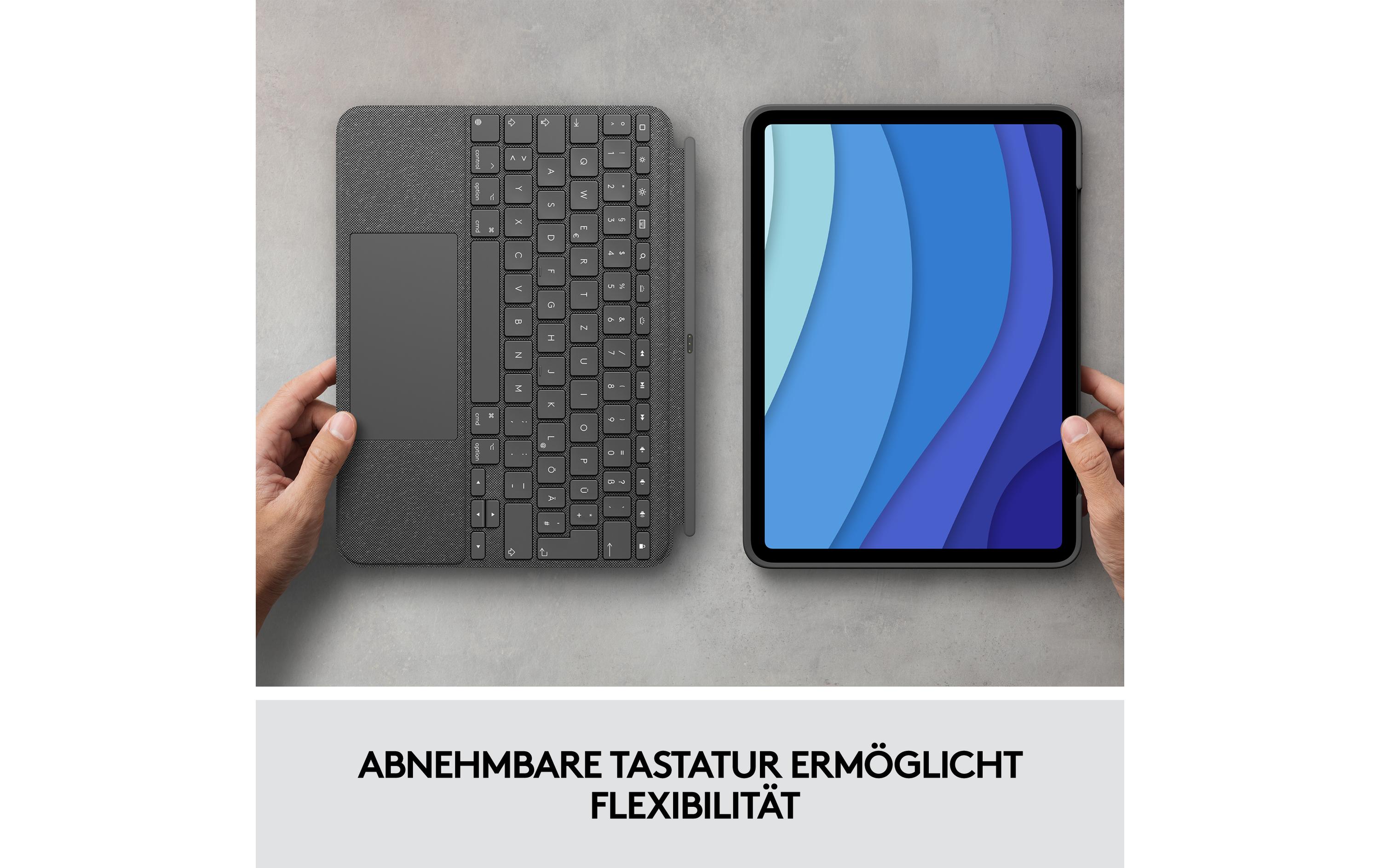 Tablet Tastatur Cover Combo Touch iPad Pro 11