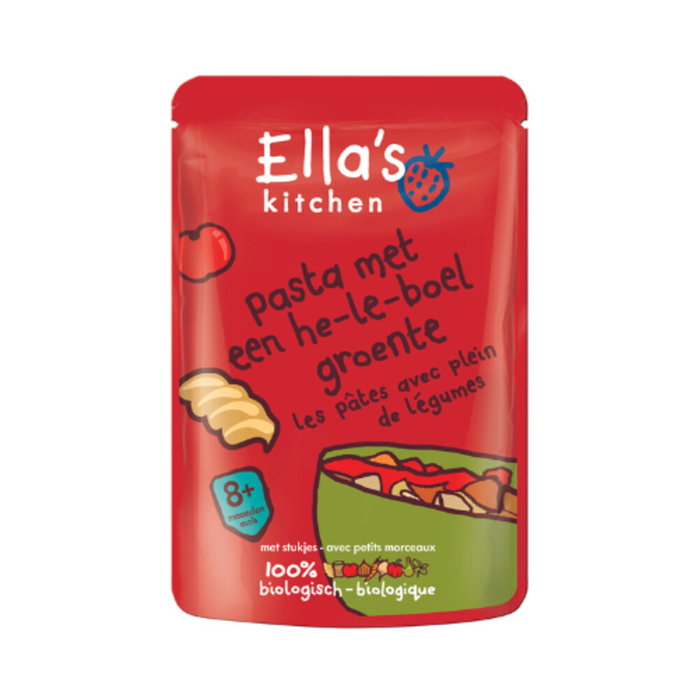 Ella's Kitchen Pasta met groente 8+ m 8+ m190 gr