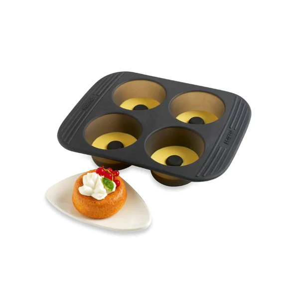 Moule silicone 4 babas Mastrad
