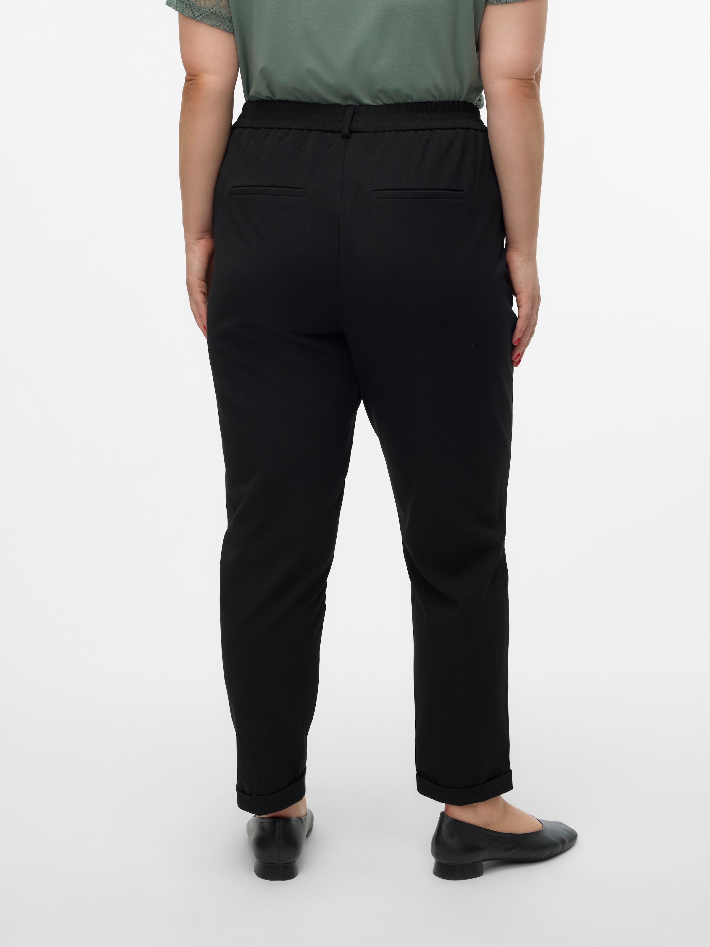 Vero Moda Curve Anzughose »VMCMAYA MW LOOSE SOLID PANT CUR NOOS«