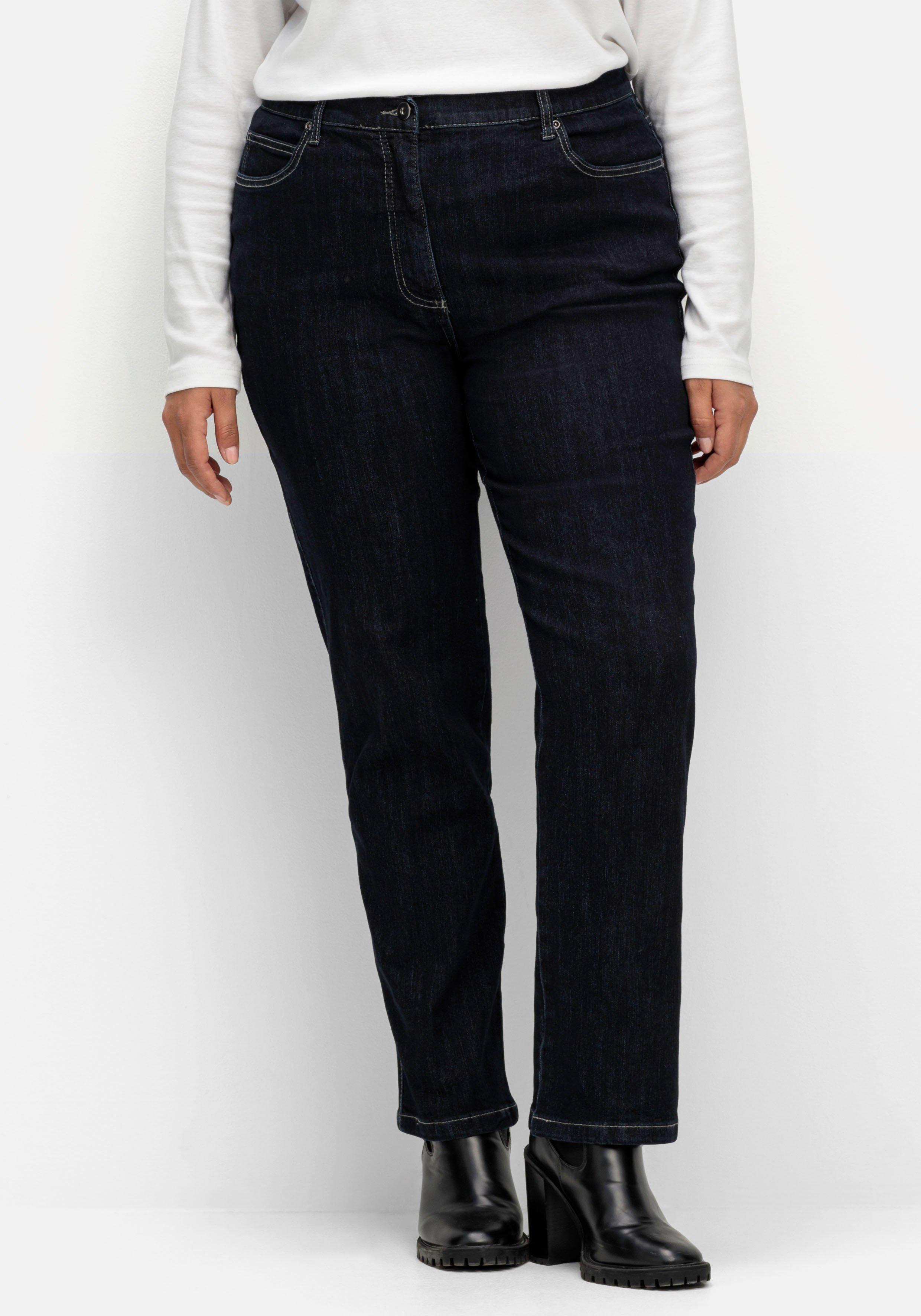 Gerade Jeans in 5-Pocket-Form