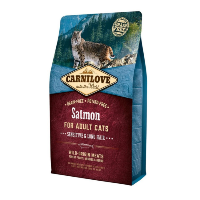 Carnilove Saumon chat sensible Sensitive & Long Hair