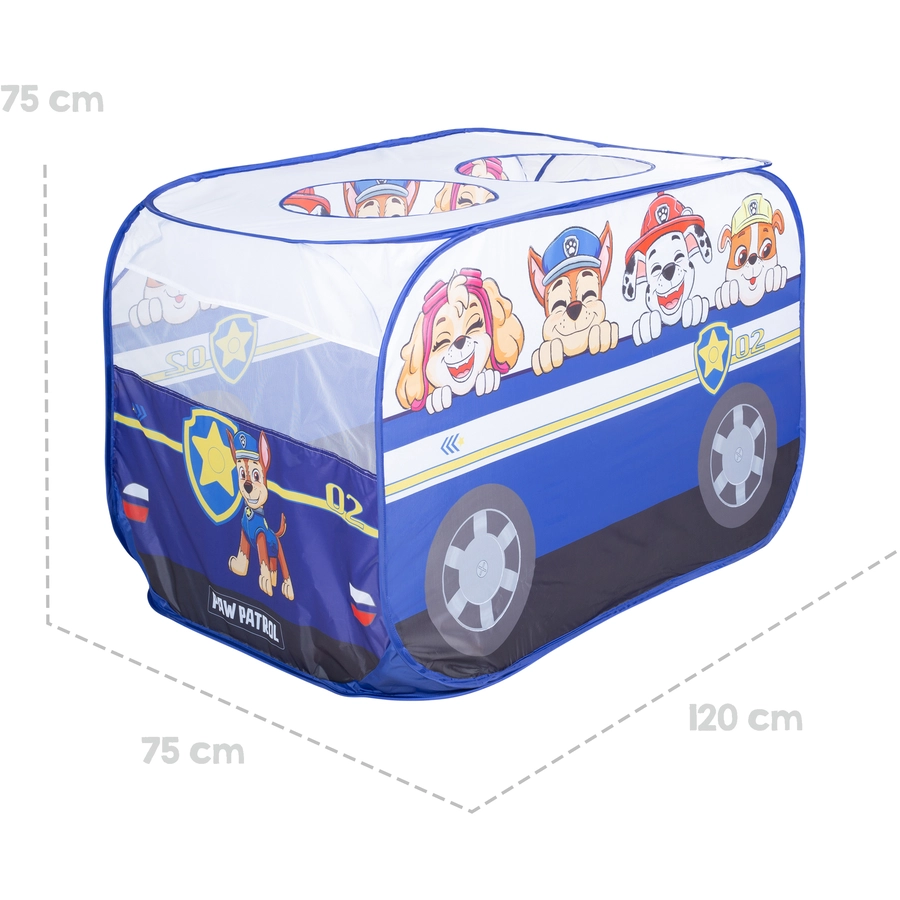 roba Pop Up Spielbus Paw Patrol blau