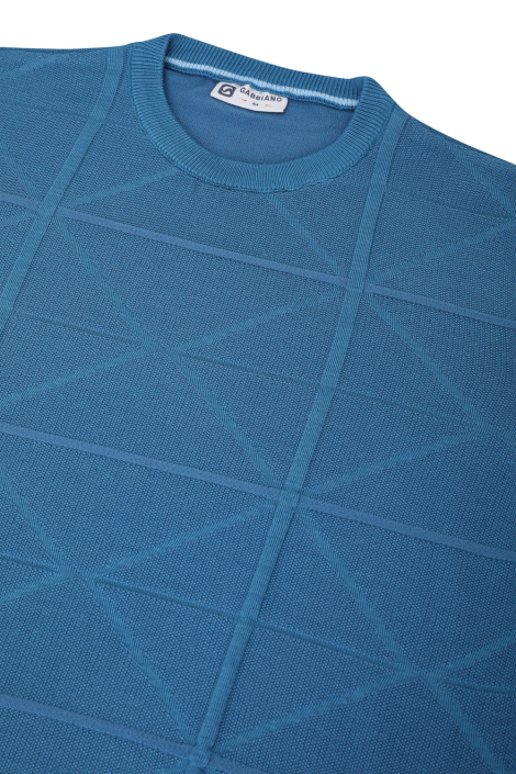 Gabbiano blauwe heren t-shirt
