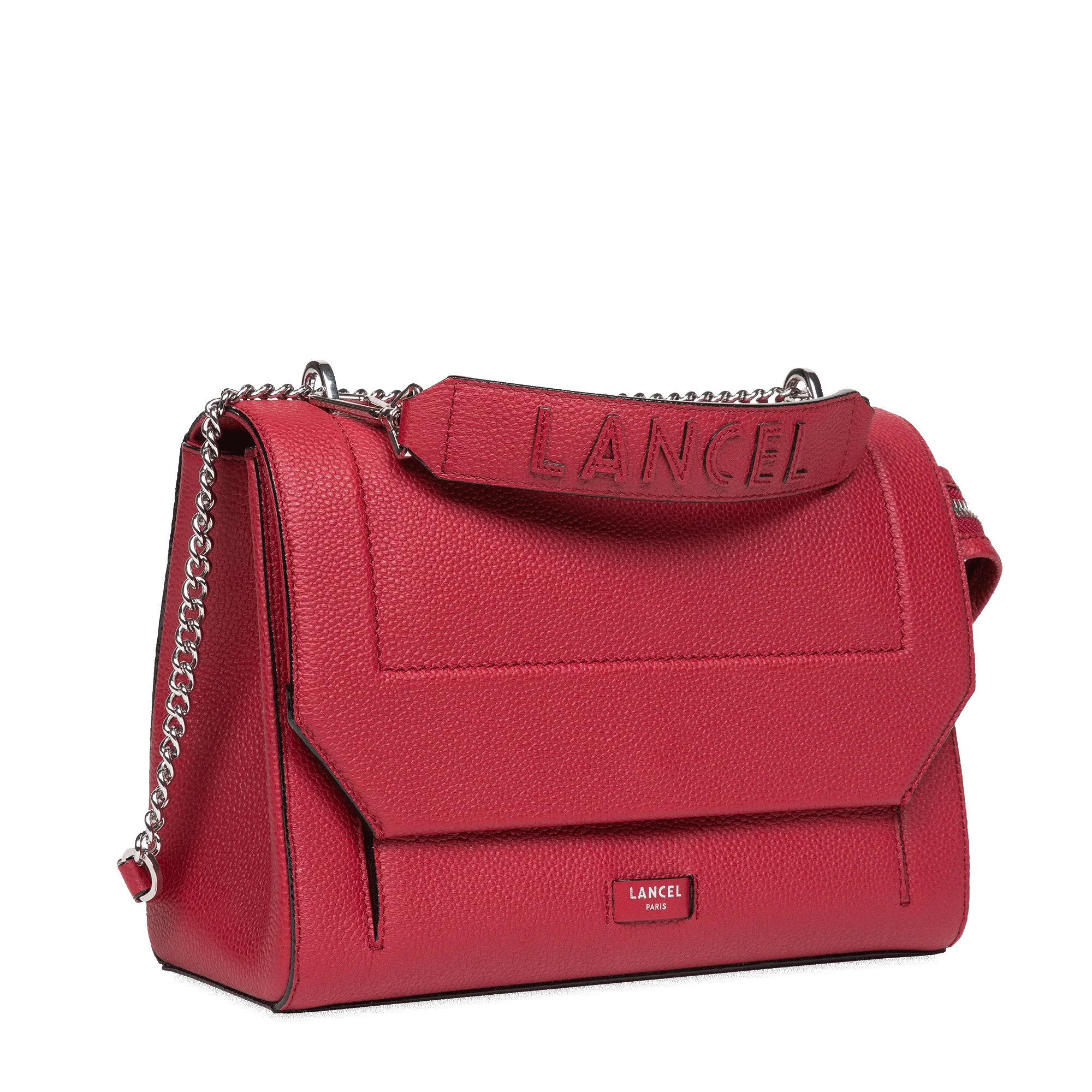 Sac rabat avec poignée  Ninon de Lancel-Carmin