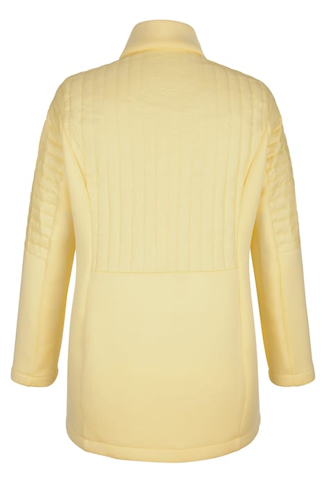 Scuba-Jacke, Stehkragen, Langarm