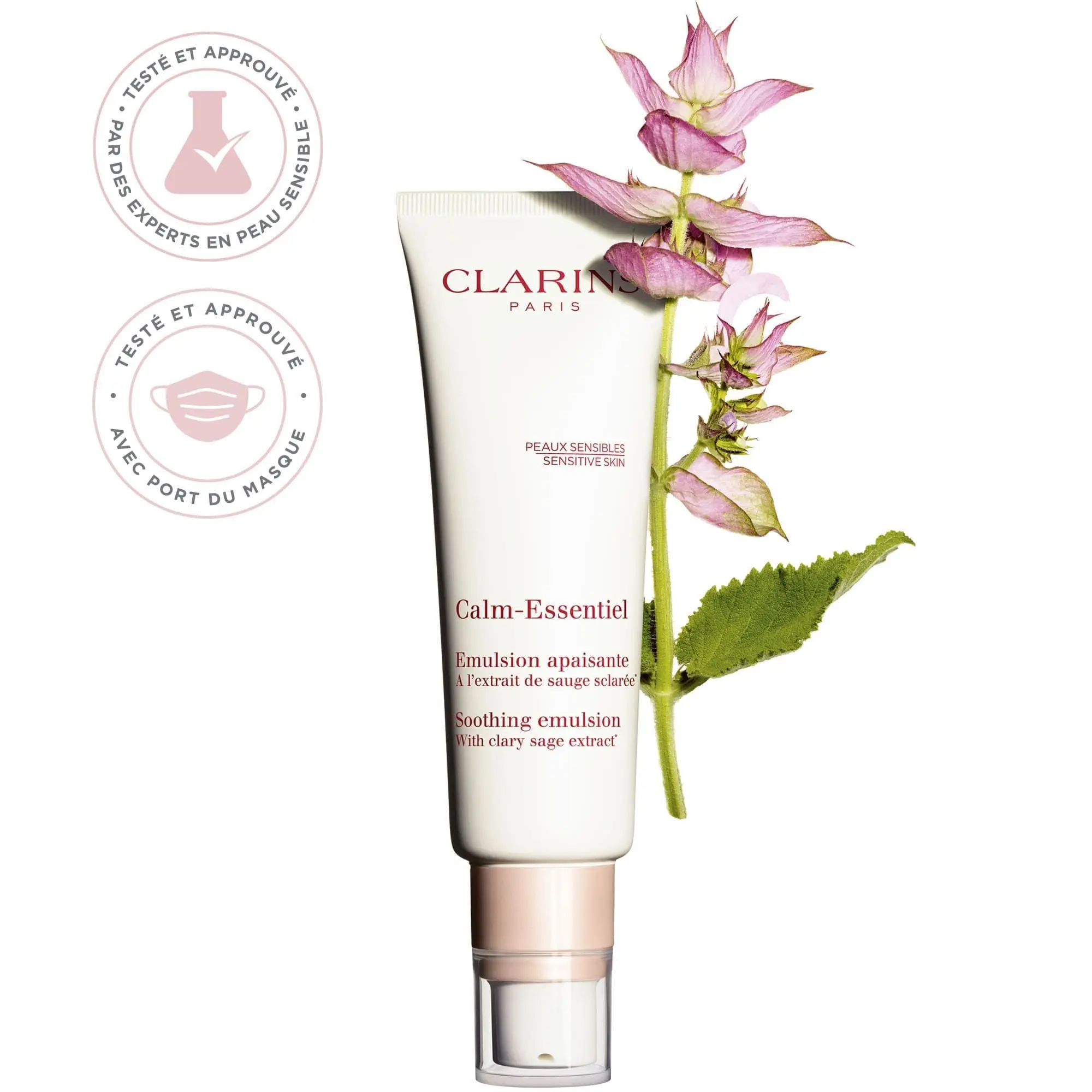 Clarins - Calm-Essentiel Emulsion Apaisante à l'extrait de sauge sclarée*- Soin de jour