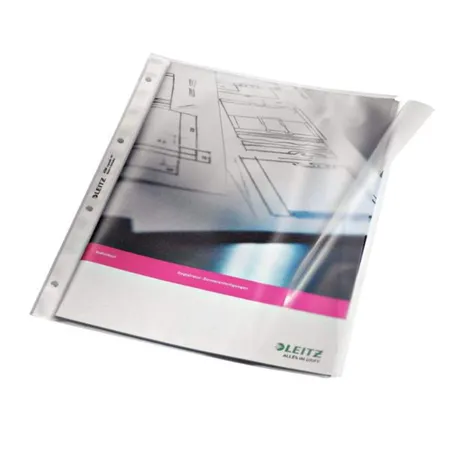 Leitz 47640000 Prospekthüllen mit Klappe