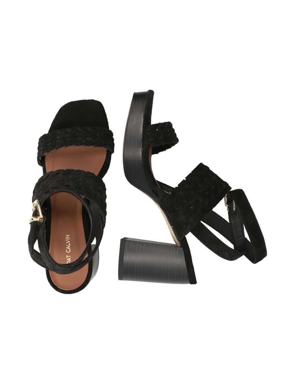 Veloursleder Sandale