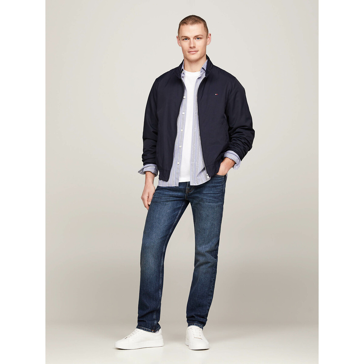 TOMMY HILFIGER<br>Jaqueta leve Harrington