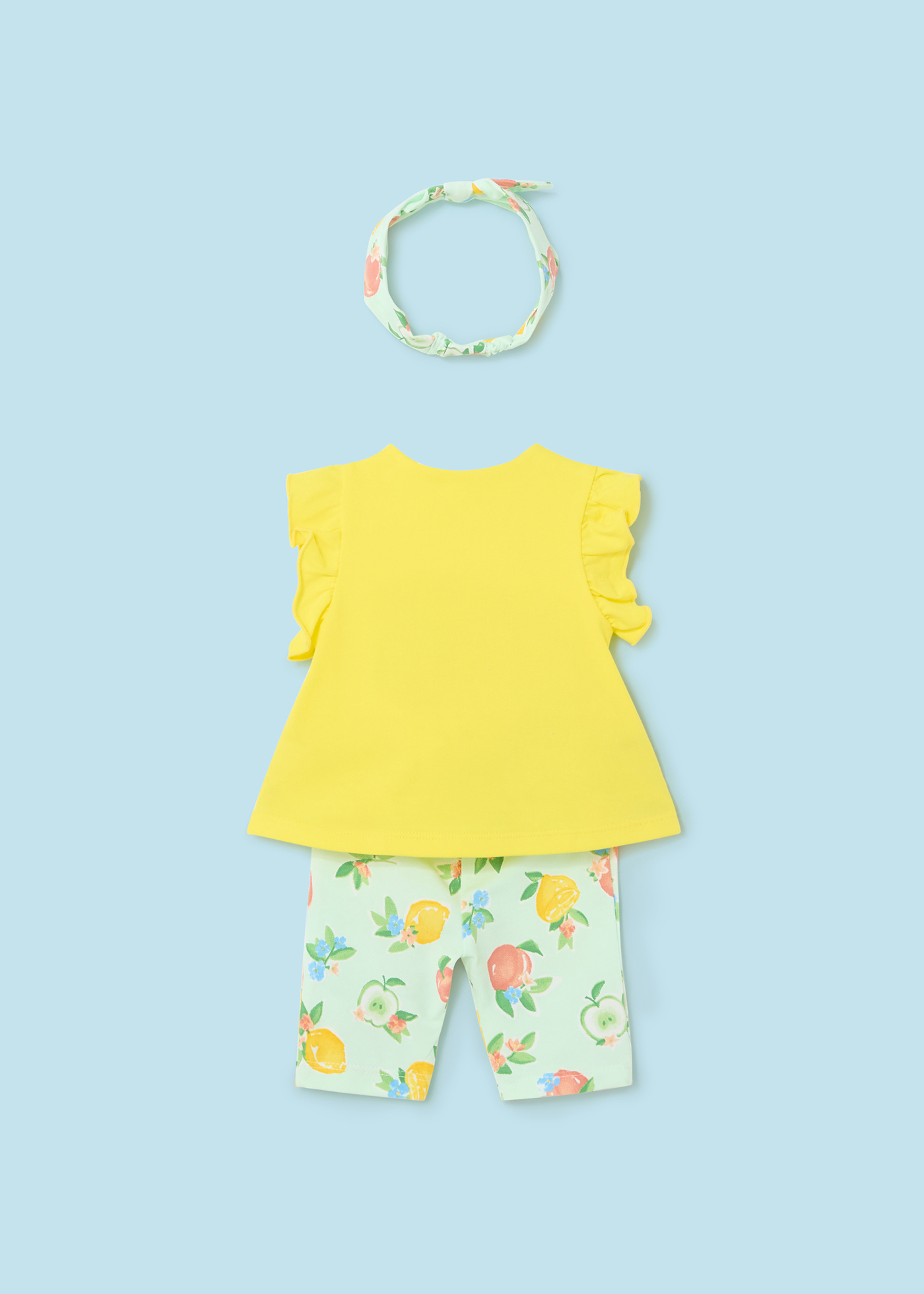 Conjunto de 3 peças Better Cotton Juicy para recém-nascidos