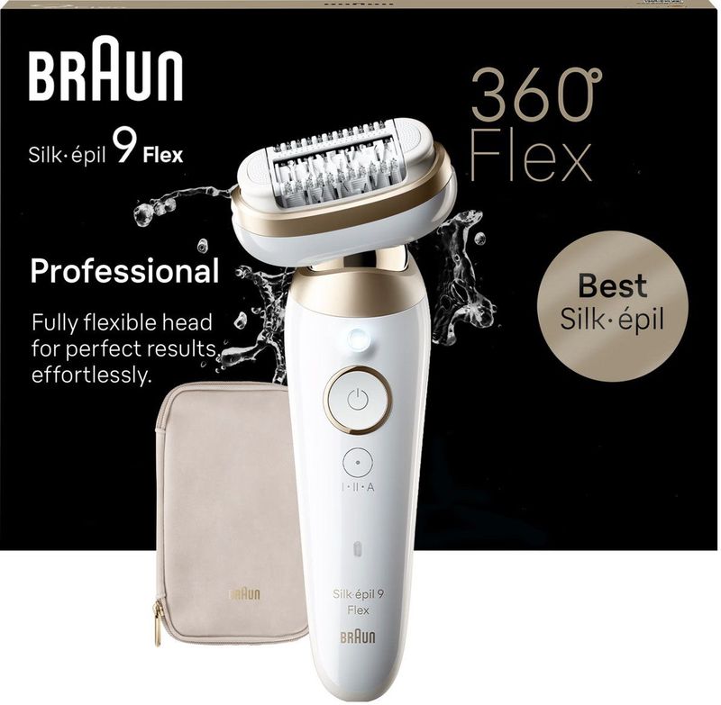Braun - Silk-épil 9 9011 - Epilator - Wit - 1 st