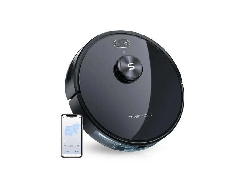[OUTLET] - Tesvor S6 Robot Vacuum with Mop | Vacuum cleaner | Dark Blue