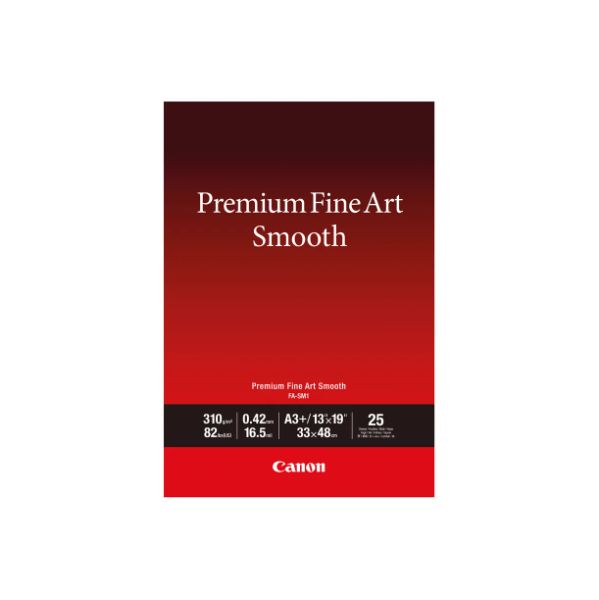 Canon Premium FineArt Smooth A3  25 Folhas