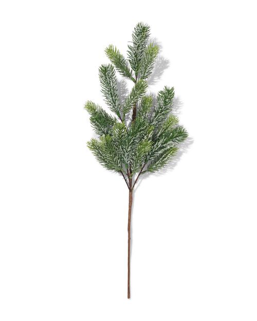branche de Noël décorative 56cm vert