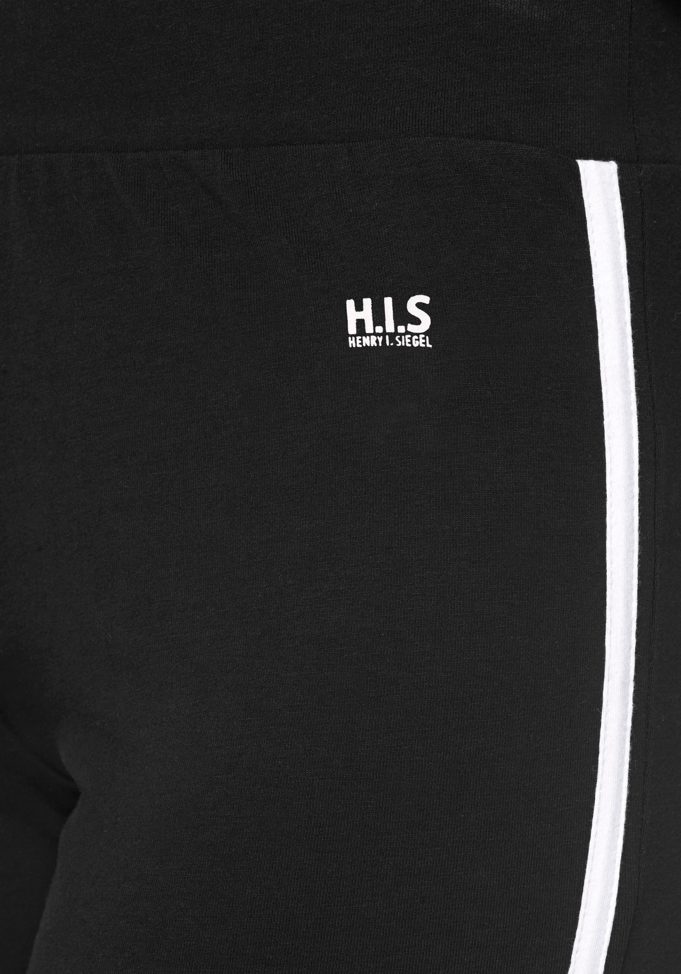 H.I.S Jazzpants  mit einseitig aufgesetztem Band am  Bein