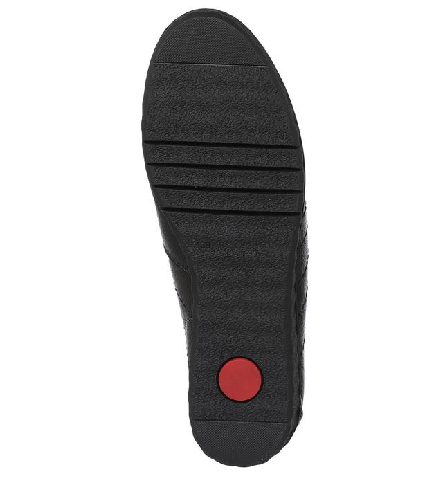 Halbschuh in Lackleder und Schnüroptik