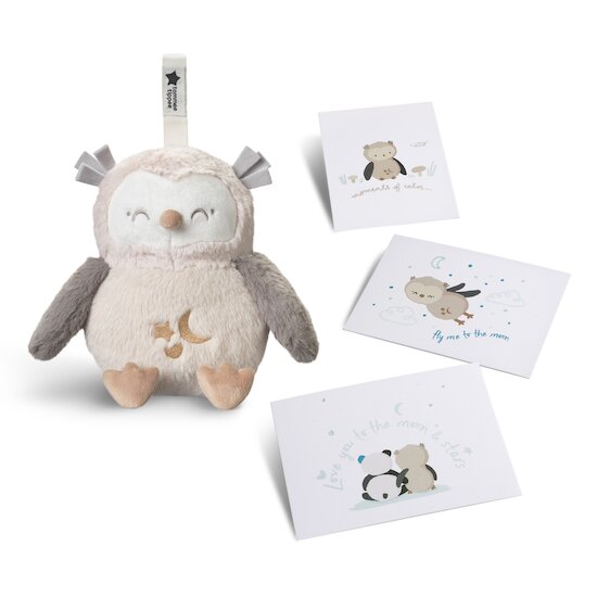 Peluche lumineuse et sonore Deluxe Grofriend   Ollie la Chouette         de               Tommee Tippee