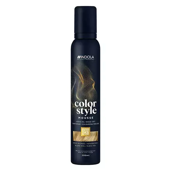 INDOLA COLOR STYLE MOUSSE Blond Miel 200ml