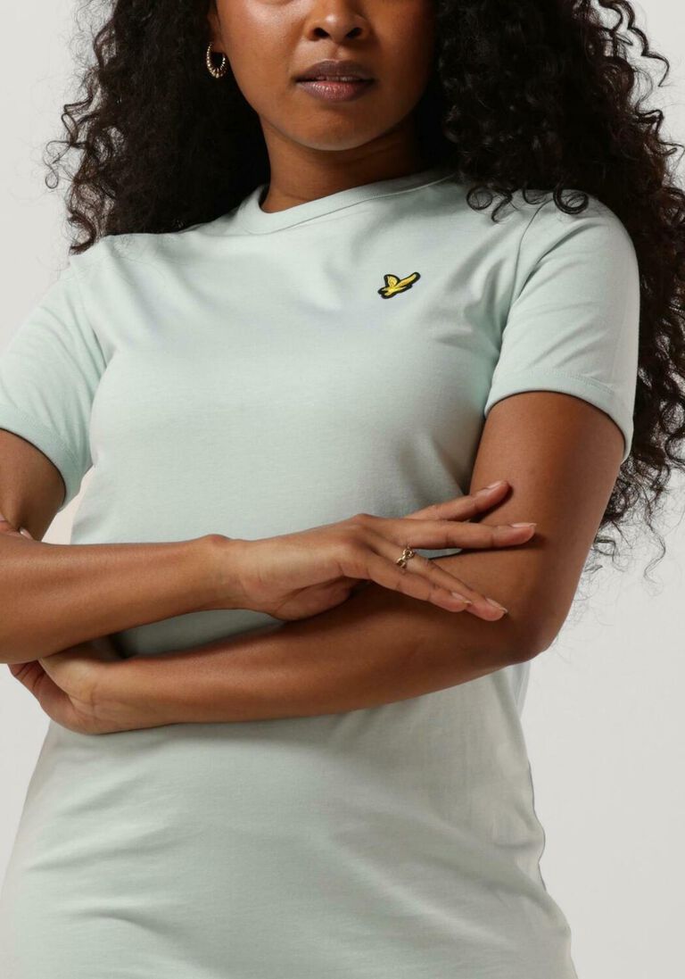 LYLE & SCOTT mint lyle & scott mini jurk t-shirt dress