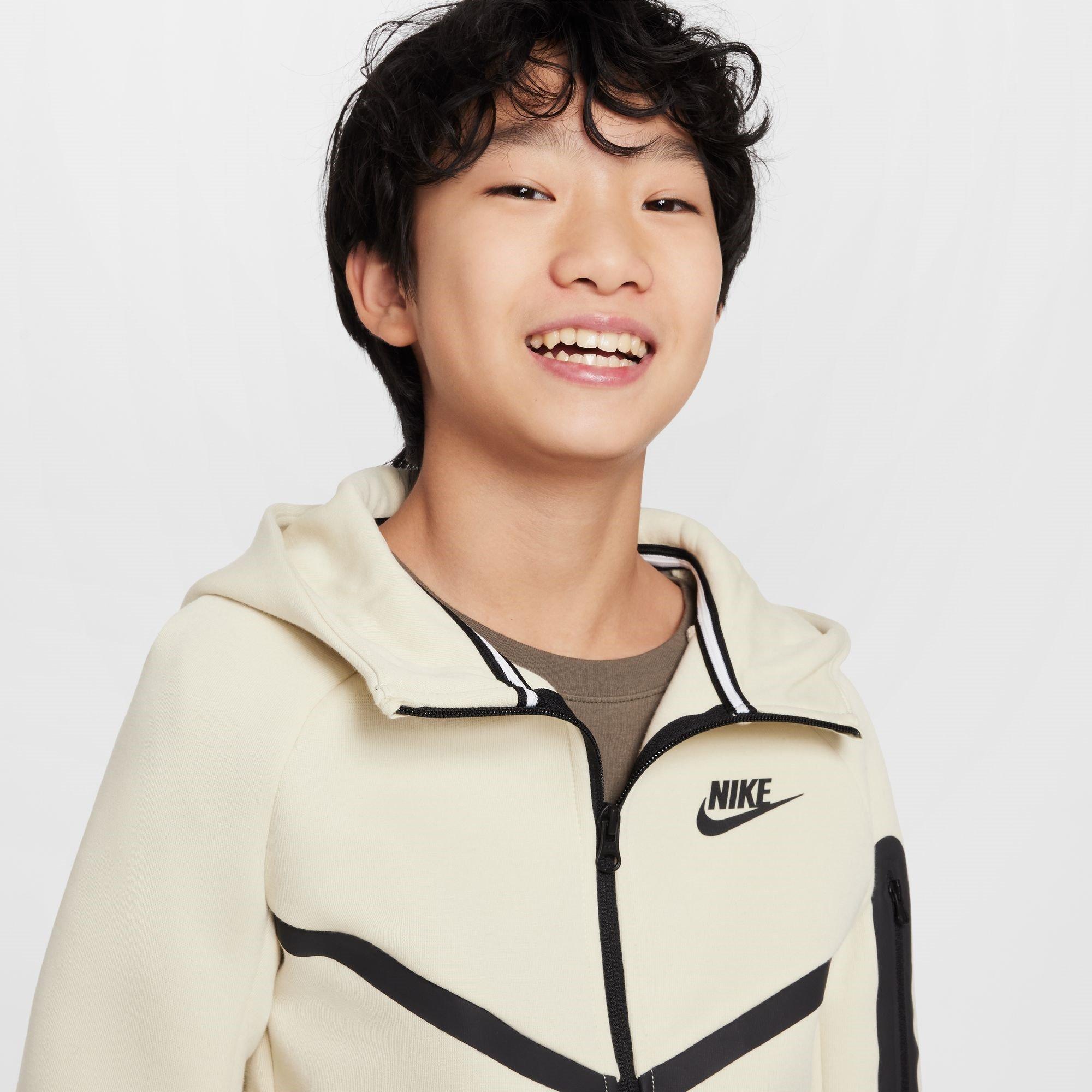 Nike Sportswear Tech Fleece Big Kids Full Zip Hoodie