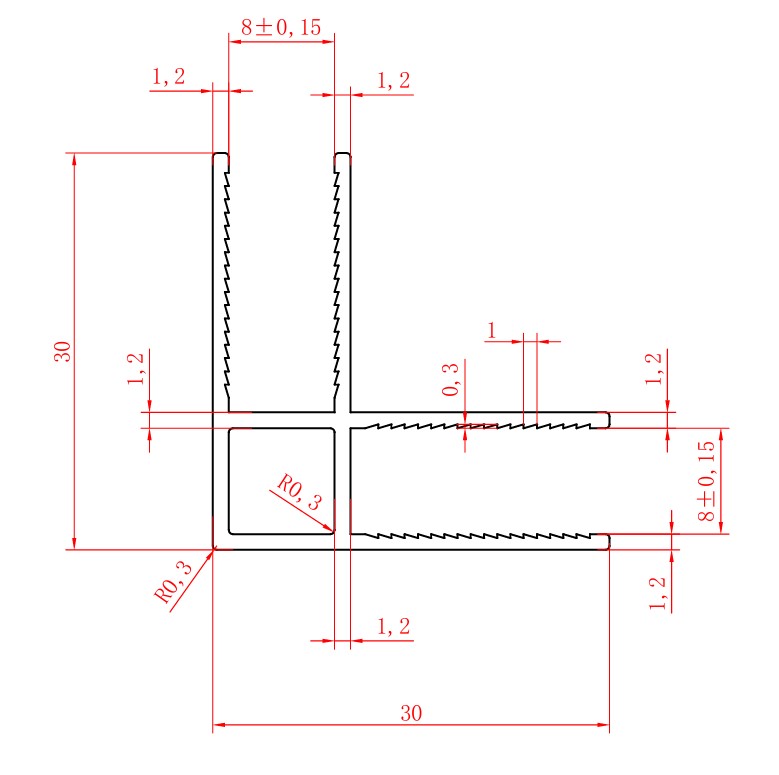 Saniclear Rivo inloop douchecabine 150x100cm met 40cm zijwand en 60cm vrije inloop chroom