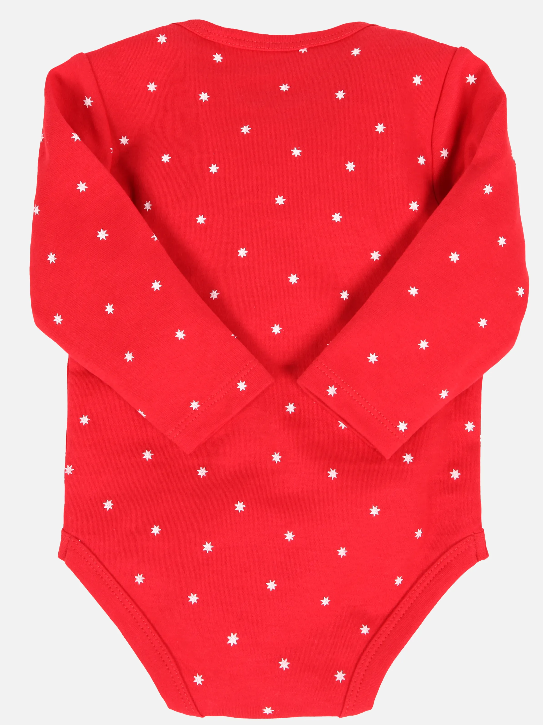 Baby Weihnachtsbody mit Lebkuchenprint