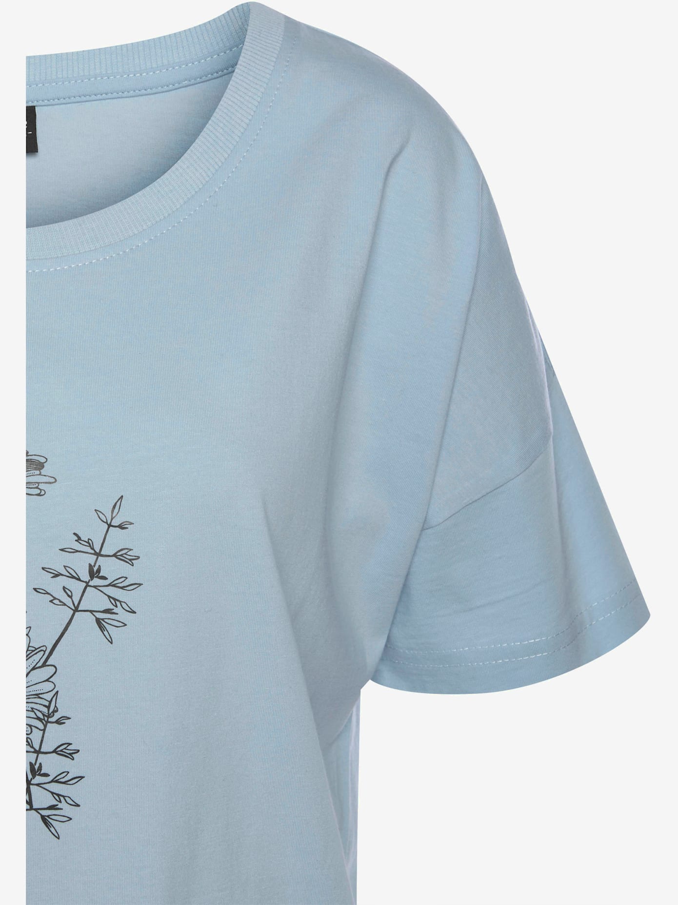 T-shirt de nuit court par lot de 2