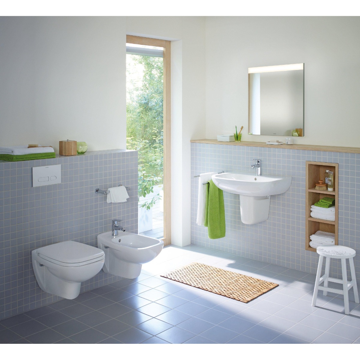 Duravit D-Code toiletzitting duroplast wit glans